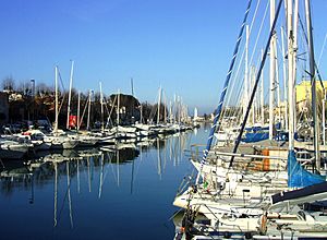 Porto canale, Rimini Italy