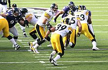 Roethlisberger handoff to WParker