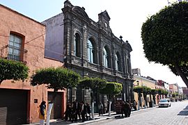 Teatro Xicoténcatl, exterior