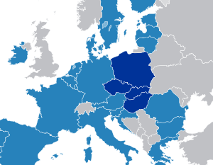      Visegrád Group members     Other member states of the European Union