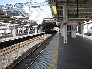 さいたま新都心駅ホーム