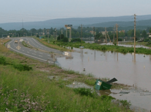 2006 flood Westfall PA (cropped)