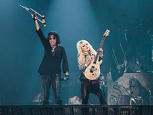 Alice Cooper and Orianthi 2012-10-28