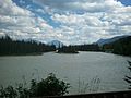 Athabasca River in Jasper