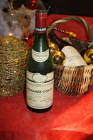 Bouteille de Romanée Conti