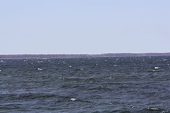 Chambers Island from Fish Creek.