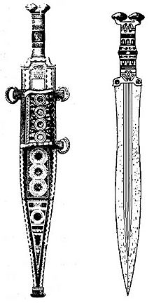 Cogotas-II (dagas)-Segunda Edad del Hierro