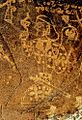 Donor with Sanskrit name venerating a stupa, Thalpan-Ziyarat, northern Pakistan, circa 7th century CE