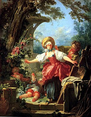 Fragonard Blind Man's Bluff