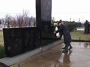 Ft Campbell memorial for Arrow Air Flight 1285