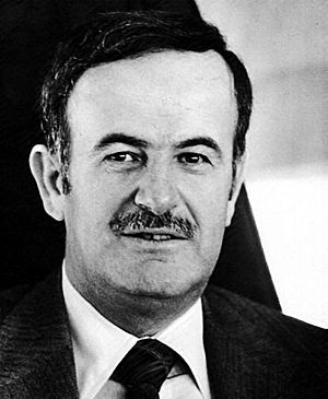 Hafez al Assad portrait