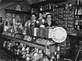 Inside the Paragon Cafe at Dalby, Queensland, ca. 1936