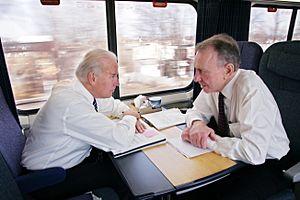 Joe Biden and Arlen Specter