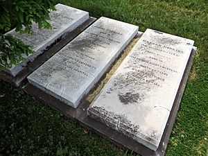 Johns Hopkins and Sisters Gravestone