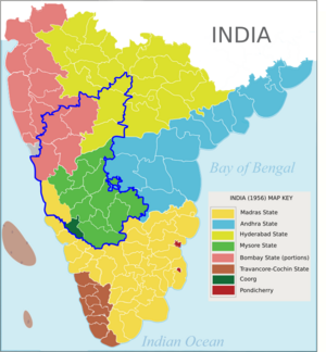 Karnataka 1956 Reorg