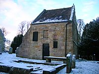 Loudoun Kirk ruins - view from the south