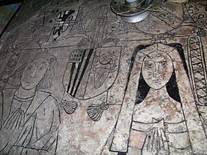 Penkridge St Michael - Richard Littleton (d. 1518) Alice Wynnesbury (d. 1529) tomb