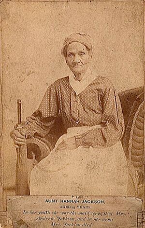 Photograph of Hannah Jackson, Slave of Andrew Jackson