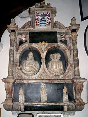 Roger Wilbraham monument St Mary the Virgin