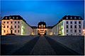 Schloss Saarbruecken blaue Stunde