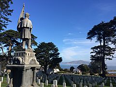 Standing guard over the bay