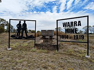 Warra coal mine memorial