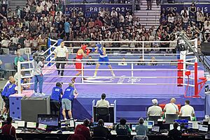 Épreuve Boxe Jeux Olympiques 2024 Arena Paris Nord - Villepinte (FR93) - 2024-08-01 - 83 (cropped)