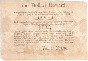 1809 David Davy Davis reward poster by James Cassin 0003