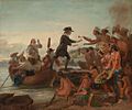 Alonzo Chappel - The Landing of Roger Williams in 1636 - 43.003 - Rhode Island School of Design Museum