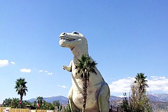 Cabazon Dinosaurs, Mr. Rex, 2014.jpg