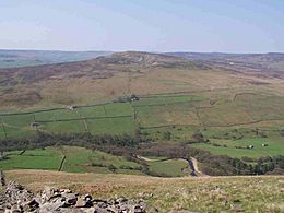 Calver Hill from Fremington Edge