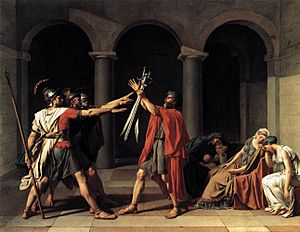 David-Oath of the Horatii-1784