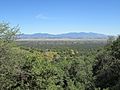 Huachuca Mountains From Patagonia Mountains Arizona 2014