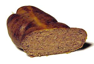 Leberwurst gekocht