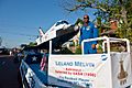 Leland Melvin NASA Glenn Research Center Float 2010 Pro Football Hall of Fame Festival Timken Grand Parade