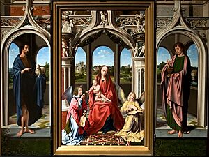 Master of the Morrison Triptych - Morrison Triptych - Google Art Project
