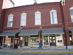 Merrimac Town Hall near Merrimac Square