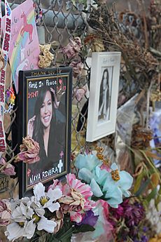 Naya Rivera Memorial at Lake Piru