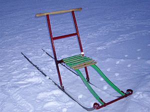 Norwegian kicksled