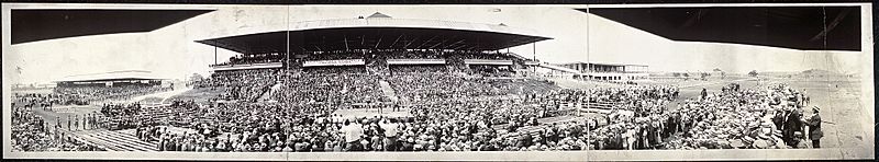 Panorama of Willard - Johnson fight, Havana, Cuba