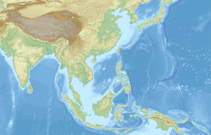 Petaurista nobilis distribution map.png