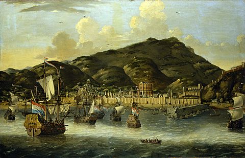 Reinier Nooms - Dutch Ships off Tripoli