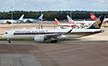 Singapore Airlines A350-941 (9V-SME) taxiing at Manchester Airport (4)