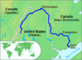 St John River Map