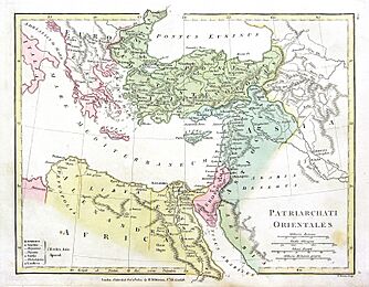 1800 Wilkinson Map of the 4 Eastern Churches rectified