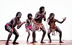 1981 event Australian aboriginals