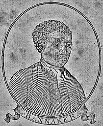 Benjamin Banneker woodcut, age 64