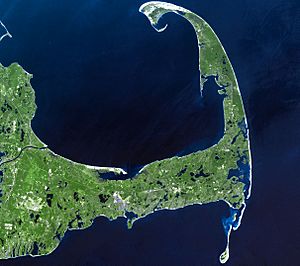 Cape Cod Landsat 7