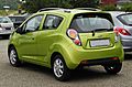 Chevrolet Spark LS+ 1.2 – Heckansicht, 26. Juni 2011, Mettmann