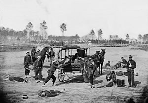 Civil War Zouave ambulance